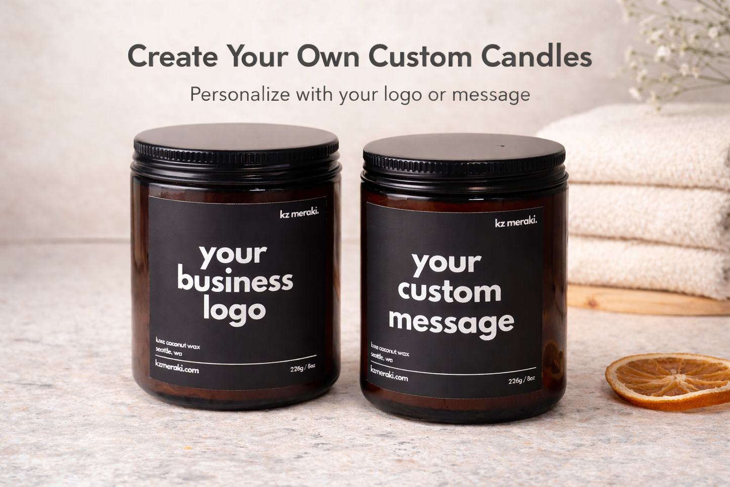 custom candle