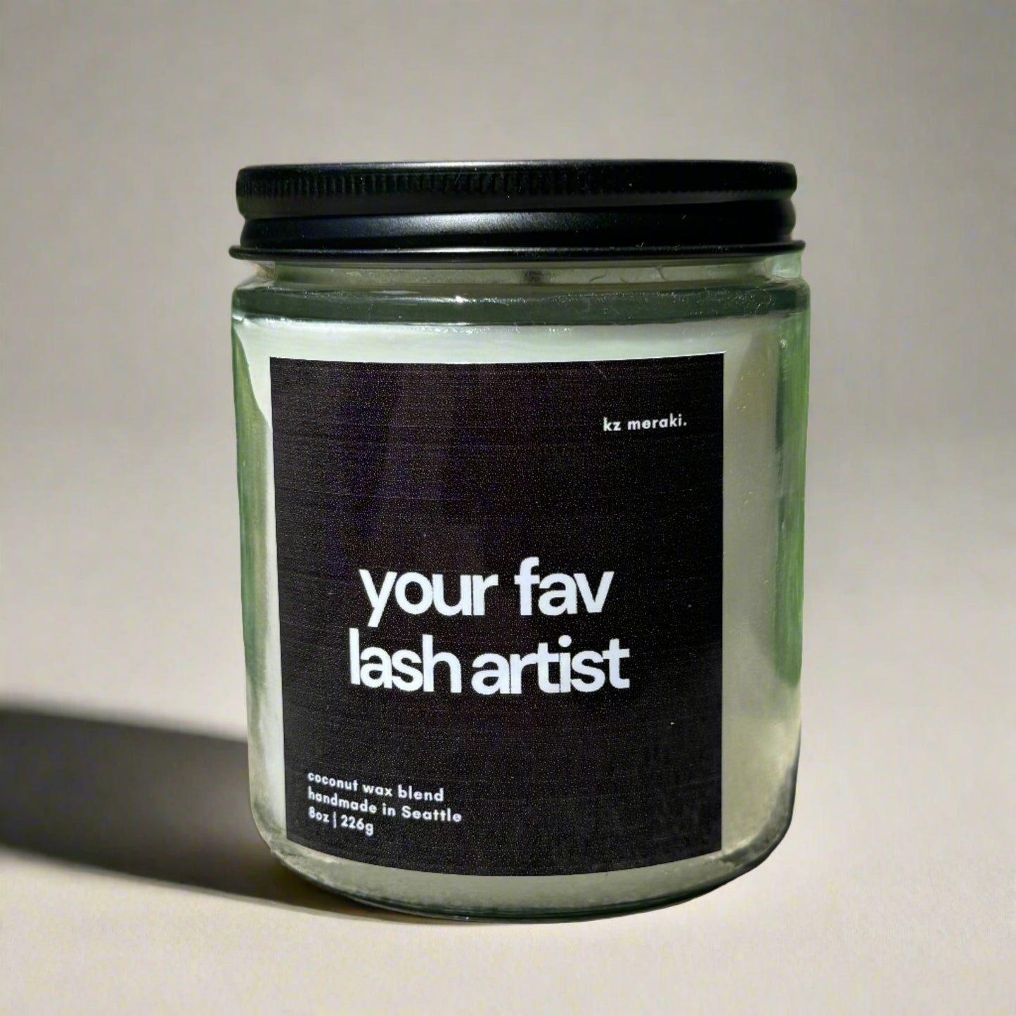personalize your own candle