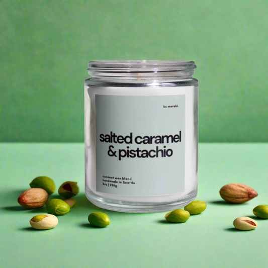 salted caramel & pistachio (limited edition)