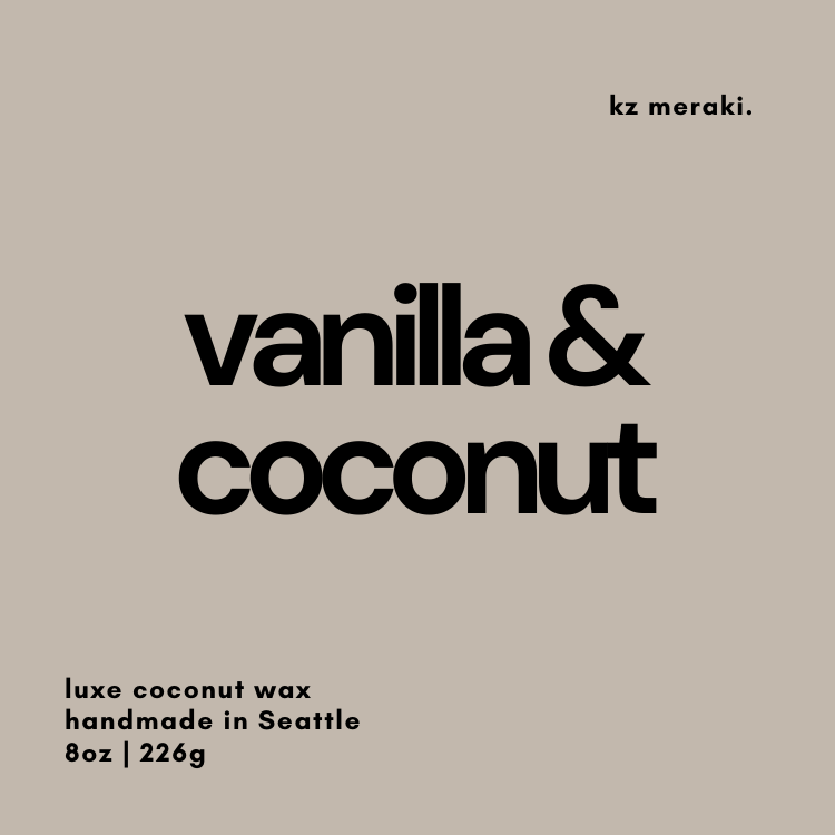vanilla & coconut