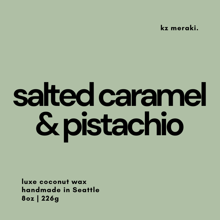 salted caramel & pistachio (limited edition)