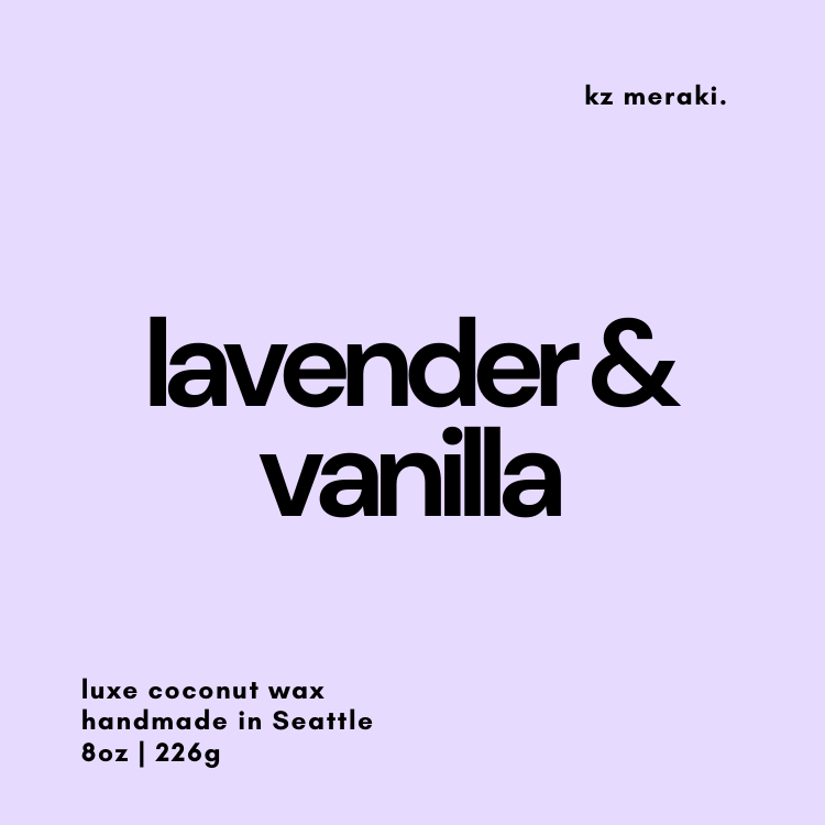 Lavender & vanilla