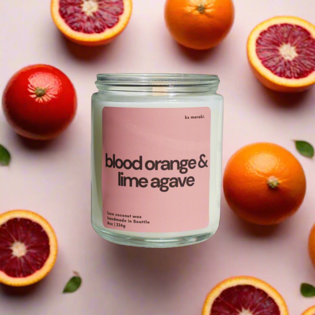 blood orange & lime agave (seasonal)