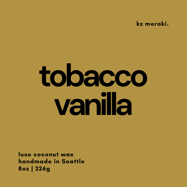 tobacco vanilla (limited edition)