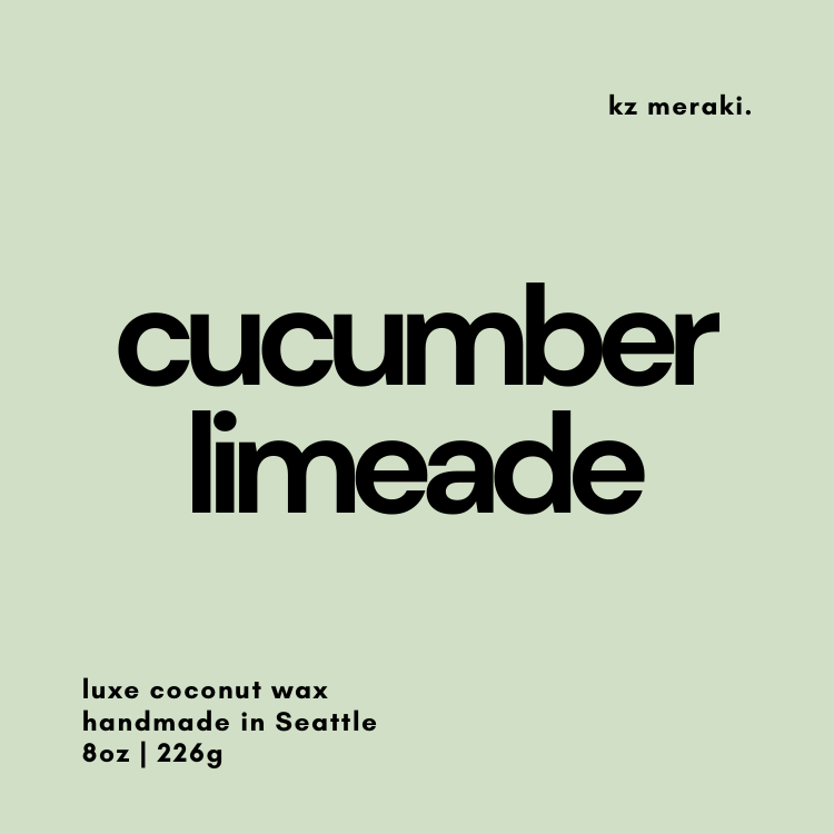 cucumber limeade (limited stock)