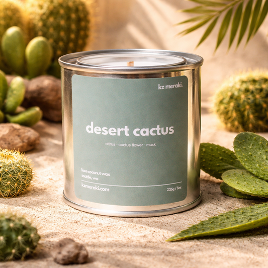desert cactus (seasonal)
