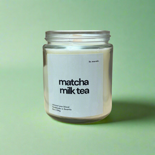 matcha milk tea (limited stock)